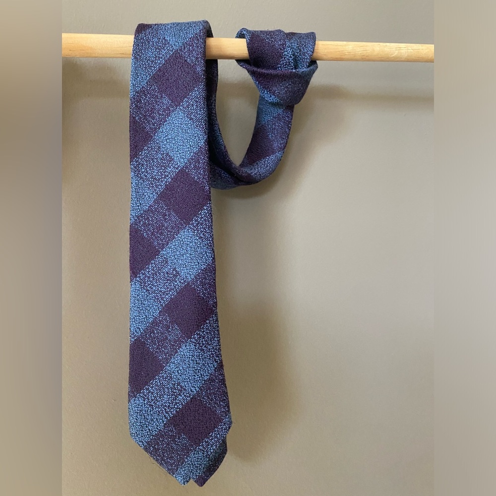 Burberry tie. Made in England.